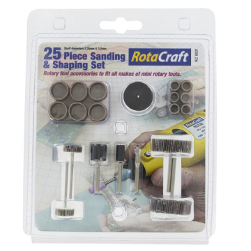 Rotacraft 25pc Sanding & Shaping set (RC9001)