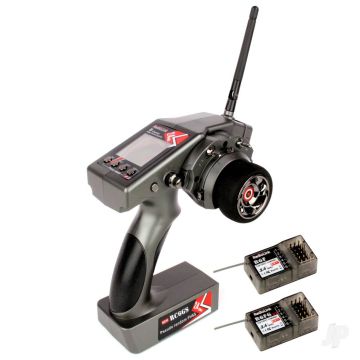 RadioLink RC6GS-V2 2.4GHz 6-Channel TX with 1x R6FG (Gyro RX) and 1x R7FG (Gyro RX) (RLKT061000)