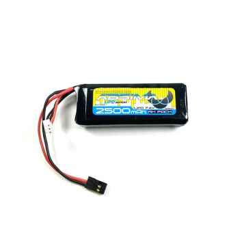 Absima RX Lipo 2S 7,4V. 2500 Sc (Uni-Plug) (AB4110005)