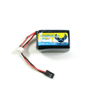 Absima RX Lipo Hump 2S 7,4V. 2500 Sc (Uni-Plug) (AB4110006)
