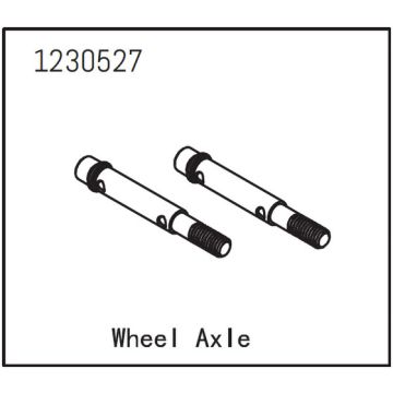 Absima Wheel AXLe (2) (AB1230527)