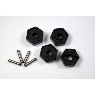 Absima Wheel Hex.W/Pins (2*10) (AB1230434)