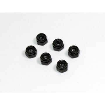 Absima Nylon Self-Lock Nut M4 (6) Buggy/Truggy (AB1230040)