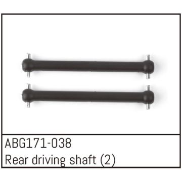 Absima Rear Driving Shafts (2) (ABG171-038)