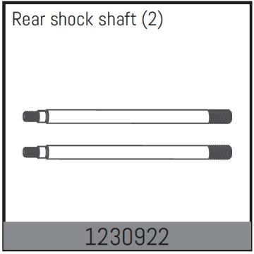 Absima Rear Shock Shaft (2) (AB1230922)