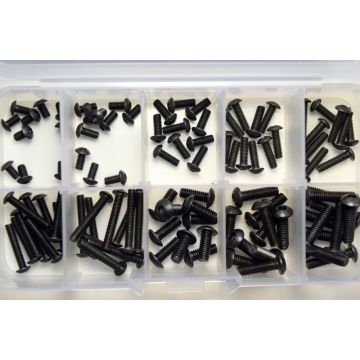 Absima Roundhead Screw Box (100 Pcs.) (AB3020004)