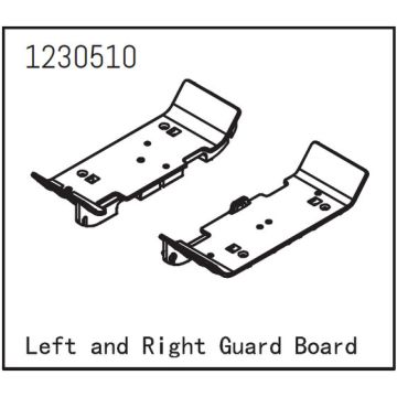 Absima Guard Board /Left/Right (AB1230510)