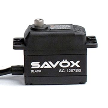 Savox SC1267SGB HV Black Edition STD Servo Digital 21KG @7.4V (Lipo)