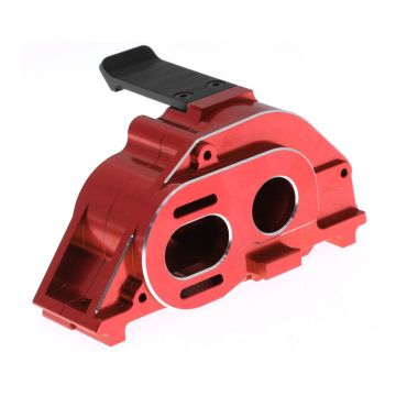 SC Models Aluminum Motor Mount & Case, Arrma 4S - Red (SCDTAR18027R)