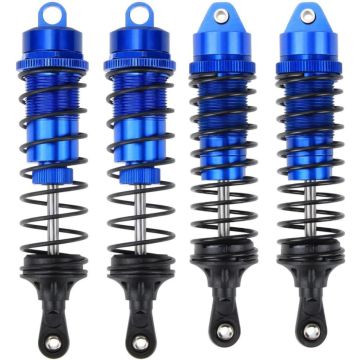 SC Models Big Bore Aluminium Shock Set - Arrma Senton, Granite - Blue (4pcs) (SCDTARA330550A)