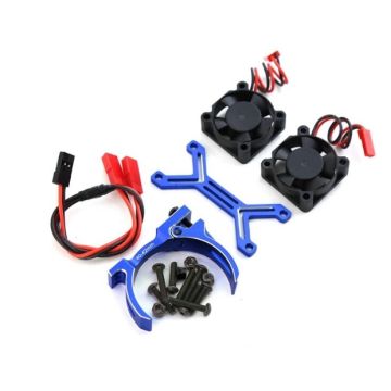 SC Models 1:8 Motor Heatsink With Dual Cooling Fan 40-42mm (4274,4068,4268)(SCDTEF02010B)