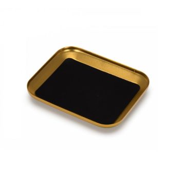 SC Models Aluminium Magnetic Screw Tray - Gold (SCDTEL01003F)