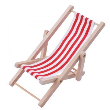 SC Models 1:10 Crawler Beach Chair - Red/White (SCDTEL06005)