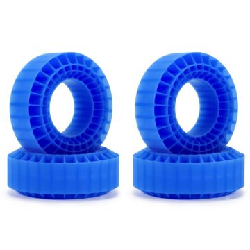 SC Models Hardened Silica Gel Anti Foams Insert Fit 1.0" Wheel Tires for RC Crawler Car - 4pcs (Blue) (SCDTPA02012)