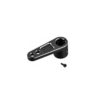 SC Models Clap Aluminium Offset Servo Horn 25T - Black (SCDTSH04002B)