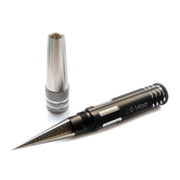 SC Models Lexan Hole Reamer 0-14mm Silver (SCDTT51048)