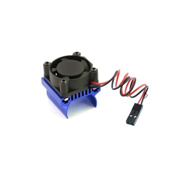 SC Models Alloy Machined Heatsink w/Cooling Fan For Traxxas 1/18 TRX-4M Crawler (SCDTTRX4M090B)
