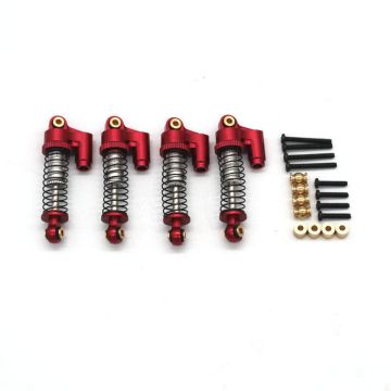 SC Models FMS FCX24 Aluminium Oil Pressure Shock Absorber - 4pcs (SCFCX2422)