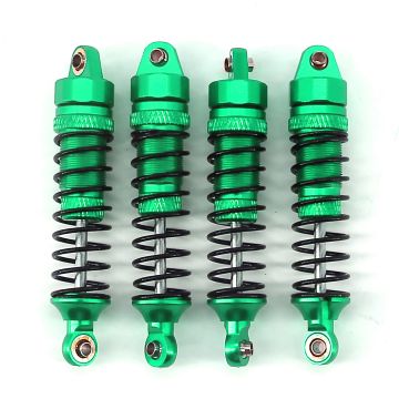 SC Models Aluminium Shock Set 60mm Green - 1:18th Cars, Arrma Granite Grom (SCKAGG10B)