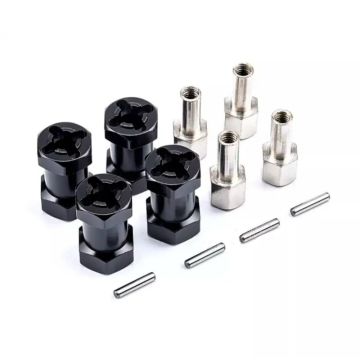 SC Models 1:10 12mm Wheel Hub Hex Extensions 15mm (SCKRNL002B)