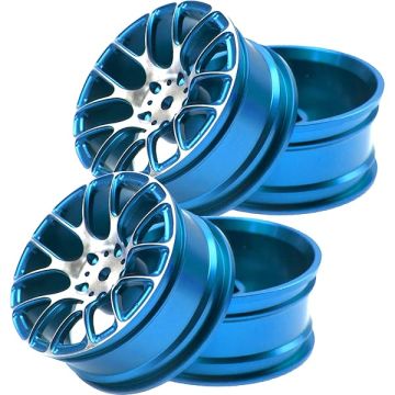 SC Models 1:10 On Road/Drift Aluminium Wheel Rims 12mm Hex (4pcs) (SCKRW059A)