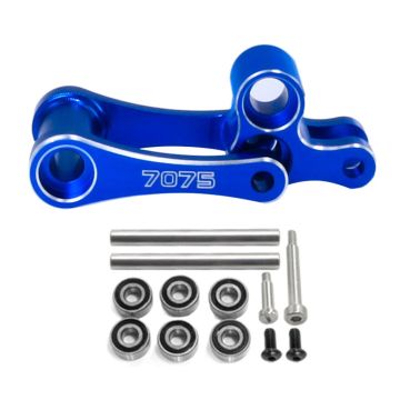 SC Models Aluminum Rear Knuckle & Pull Rod, Losi Promoto - Blue (SCPMX1405D)
