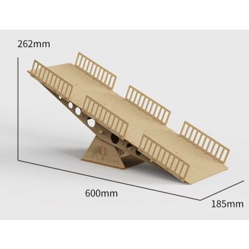 SC Models 1:18th/1:24th Crawler SeeSaw Obstacle (SCSGPP02)