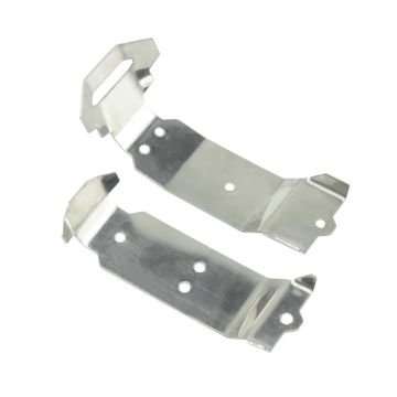 SC Models Stainless Steel Chassis Skid Plate - Traxxas Mini Maxx (SCTRRX007)