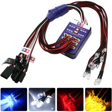 SC Models RC Car 12 LED Lighting Kit , Intelligent - 4 Colors Lighting (SCVGLFI010)