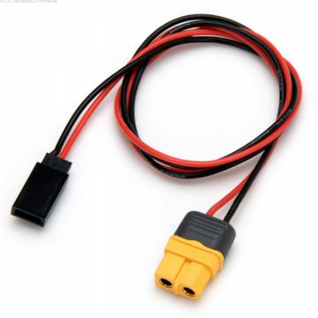 SC Models XT60 to Futaba RX Charge Lead 20cm (SCVGLFOP152)