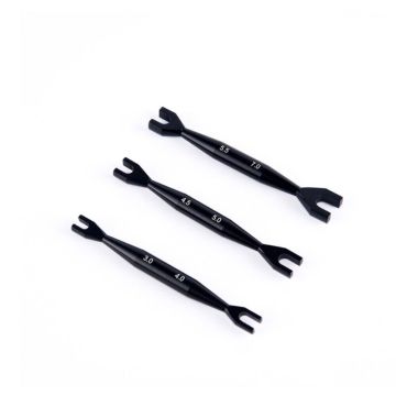 SC Models Aluminium Turnbuckle Wrench Set 3, 4, 4.5, 5, 5.5,7mm (SCYZ1008)