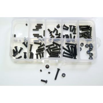 Absima Screw Assortment Box For 1:10 Scale (100 Pcs.) (AB3020001)