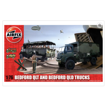 Airfix WWII 3-ton 4x4 General Service & Troop Trucks (A03306A)