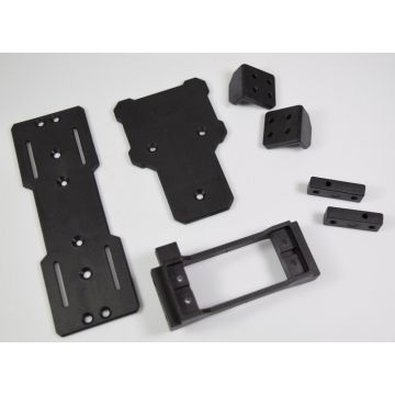 Absima Servo,ESC & Battery Mount Set (AB1230401)