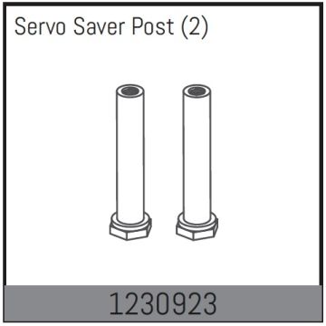 Absima Servo Saver Post (2) (AB1230923)