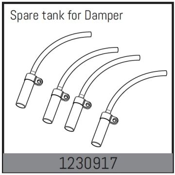 Absima Spare Tank For Damper (4) (AB1230917)