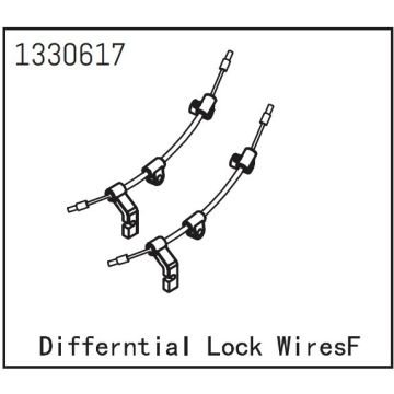 Absima Differntial Lock Wires - Yucatan (2) (AB1330617)