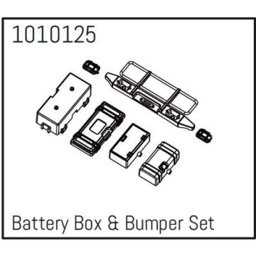 Absima T-Hunter Battery Box & Bumper Set - PRO Crawler 1:18