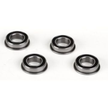 Losi 8x14x4 Flanged Rubber Seal Ball Bearing (4) (T-LOSA6948)