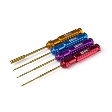 RC Overhaul Tool Set 4pcs(0.05"/1.3/1.5/4mm box)SCX24 (T-RCO-TL001)