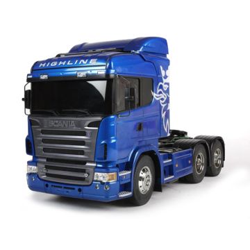 Tamiya Scania R620 Full Operation Assembled Finished Model - Blue (THC23674)