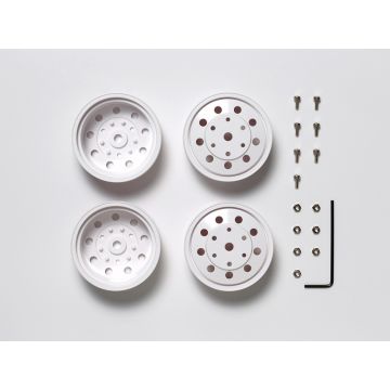 Tamiya Rear Wheel Set 22mm/White x2 (THC56542)
