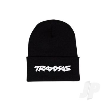 Traxxas Logo Fold Beanie Black Osfa (TRX1189-BLK-AD)