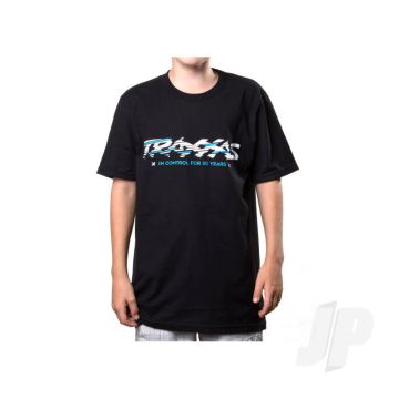 Traxxas Black Sliced Tee Youth Large (TRX1391-L)