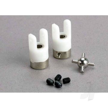 Traxxas U-Joints (2 Pcs) / 3Mm Set Screws (4 Pcs) (TRX1539)