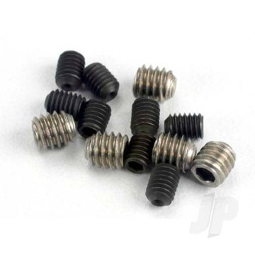 Traxxas Set (Grub) Screws, 3X4Mm (8 Pcs) / 4X4Mm (Stainless) (4 Pcs) (TRX1548)