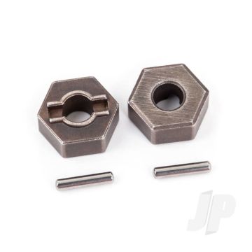 Traxxas Wheel Hubs, Hex (Steel) (4)/ Axle Pins (4) (TRX1654R)