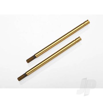Traxxas Shock Shafts, Hardened Steel, Titanium Nitride Coated (Long) (2 Pcs) (TRX1664T)