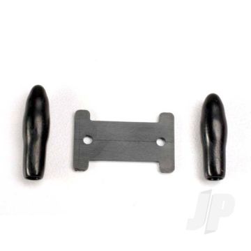 Traxxas Antenna Caps, Vinyl (2 Pcs) / Antenna Spool (TRX1926)