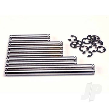 Traxxas Suspension Pin Set, Hard Chrome ( With E-Clips) (TRX1939)